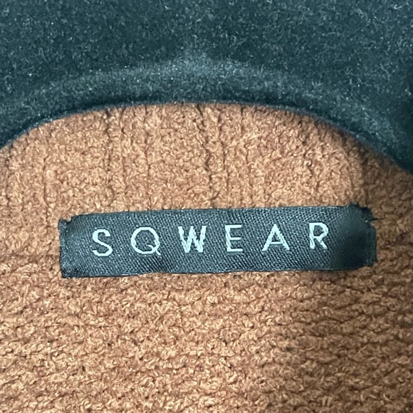 SQ Wear Men’s 1/2 Front Zip Pullover Soft Sweater Sz L - Picture 4 of 9